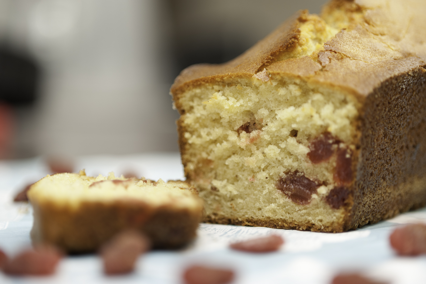 Les Papotages de Nana - Cake aux fraises séchées