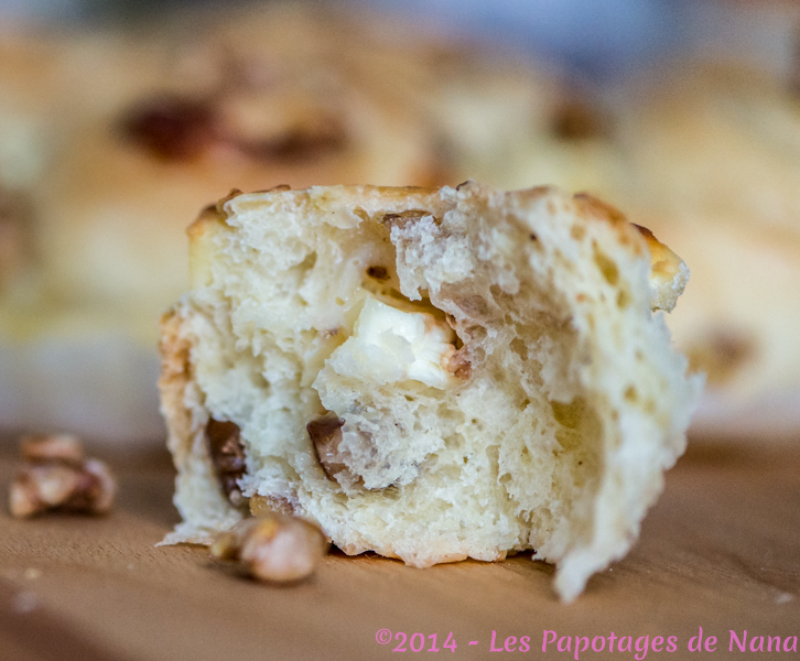 Les Papotages de Nana - Brioche au chaource