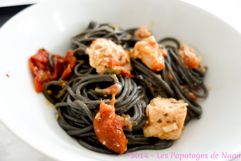 Recette Spaghetti à l'encre de seiche (facile, rapide)