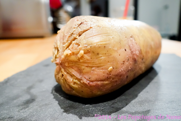 Les Papotages de Nana - Foie gras au torchon