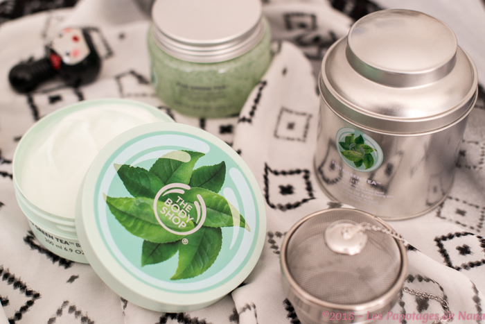 Les Papotages de Nana - Green tea The Body SHop