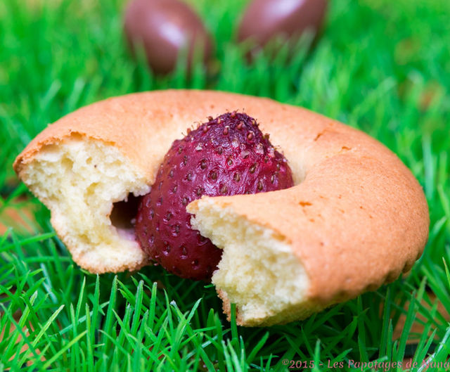 Les Papotages de Nana - Gâteau fraises