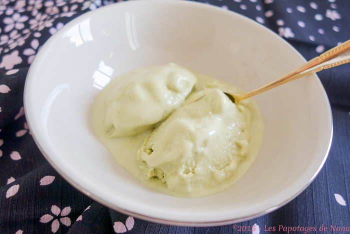 Les Papotages de Nana - Glace Matcha