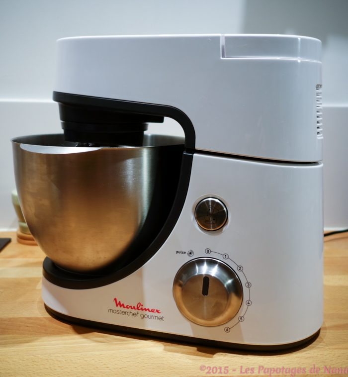 Test et avis robot pâtissier Moulinex Masterchef Gourmet : achat