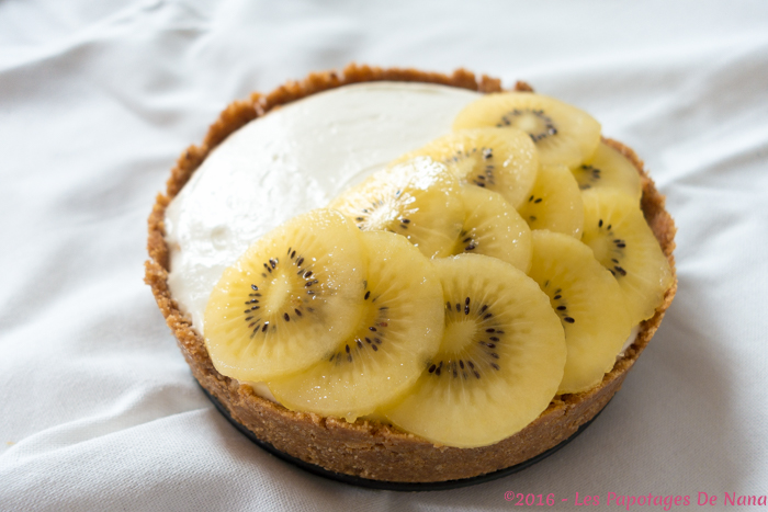 Les Papotages De Nana - Cheesecake kiwi