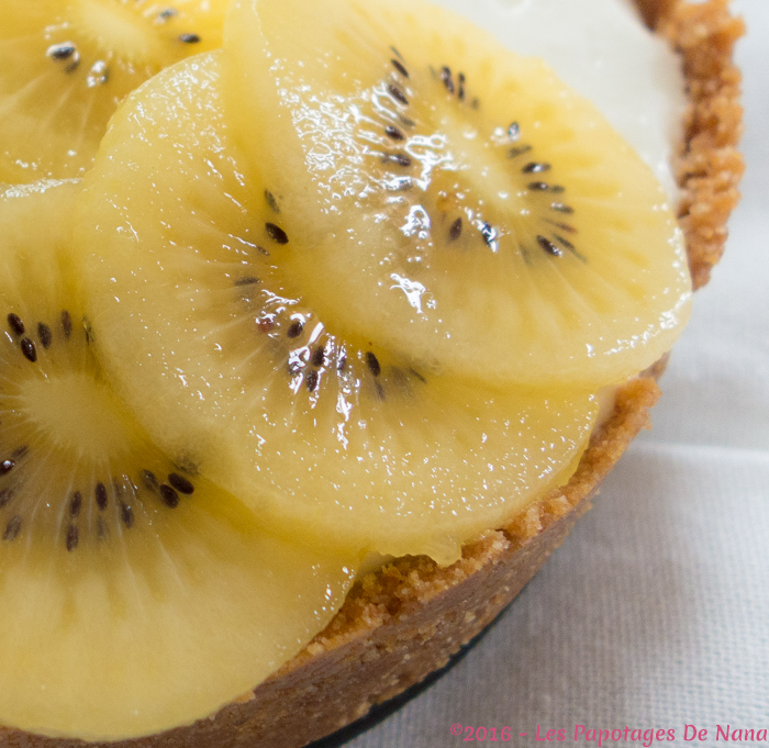 Les Papotages De Nana - Cheesecake kiwi