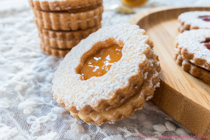 Les Papotages De Nana - Sablés lunettes à la confiture