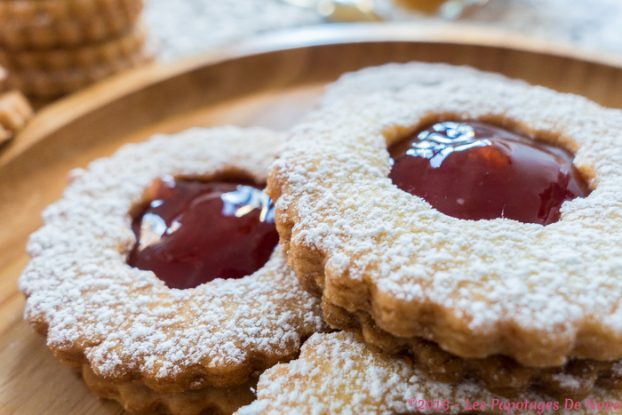 Les Papotages De Nana - Sablés lunettes à la confiture