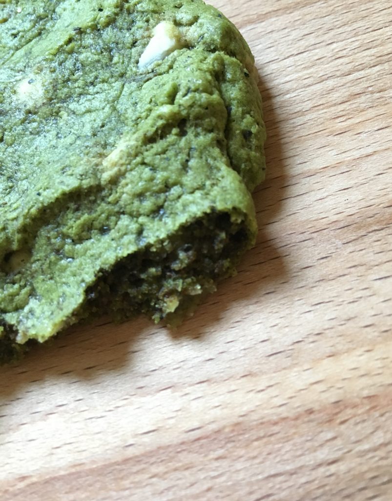 Les Papotages de Nana - Cookies matcha chocolat blanc