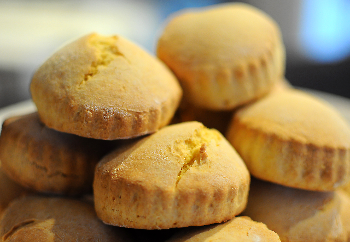 Les Papotages de Nana - Scones farine de maïs