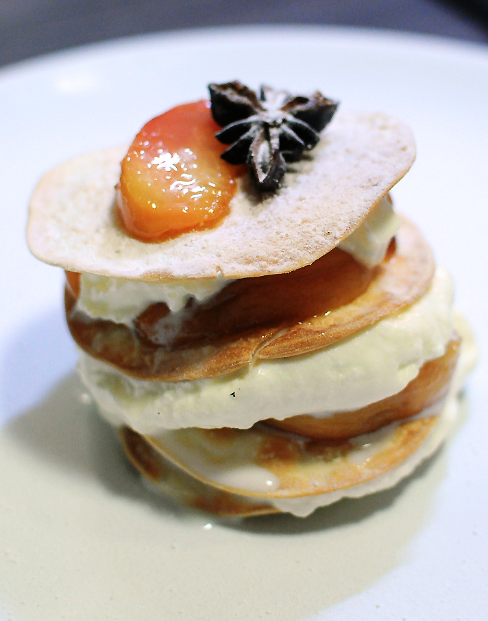 Les Papotages de Nana - Mille feuilles craquant abricot