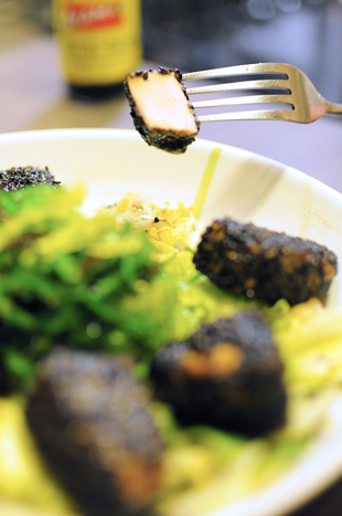 Les Papotages de Nana - Croquettes de thon au sésame noir