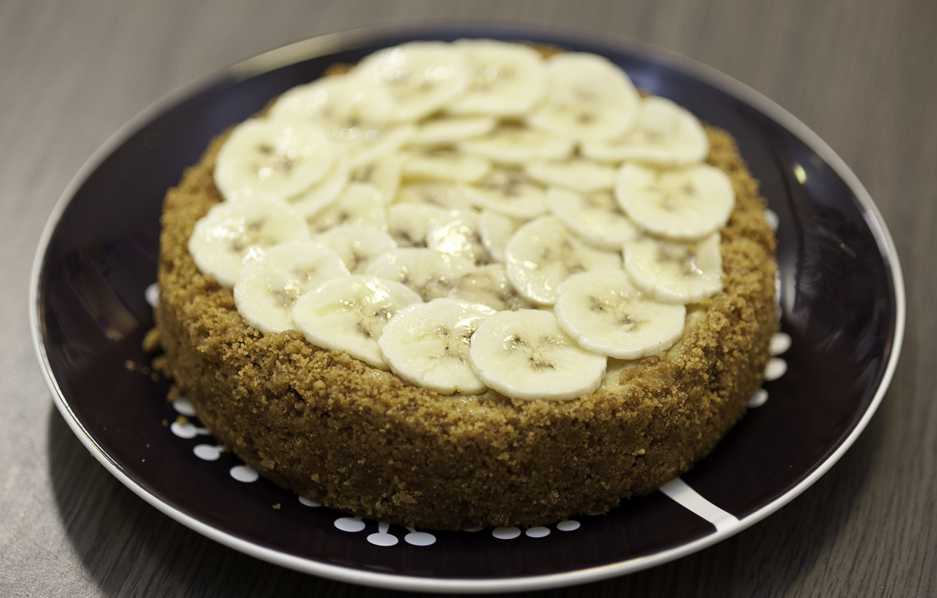 Les Papotages de Nana - Cheesecake banane