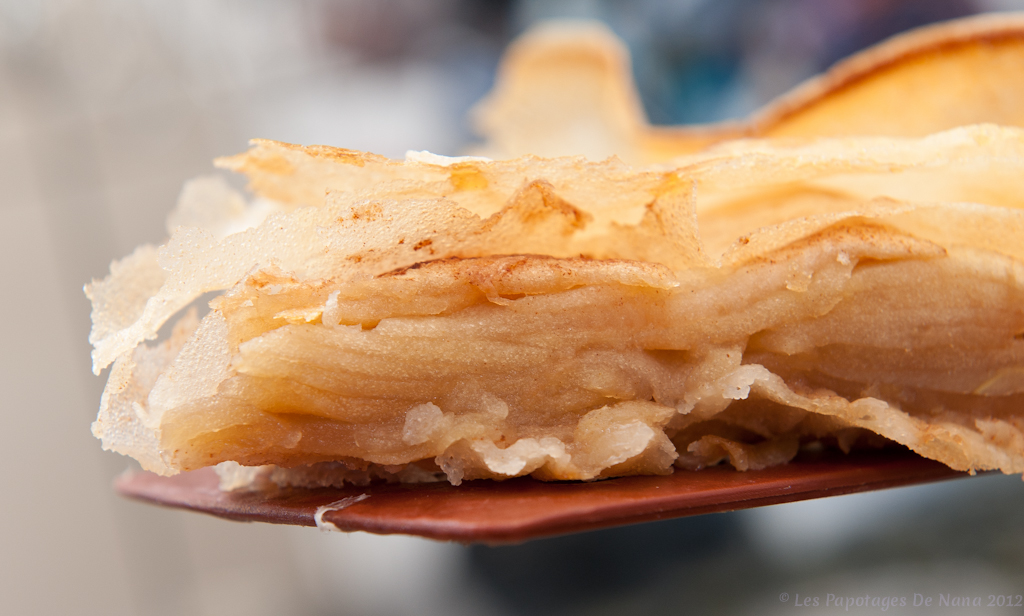 Les Papotages de Nana - Tarte aux pommes façon pastilla