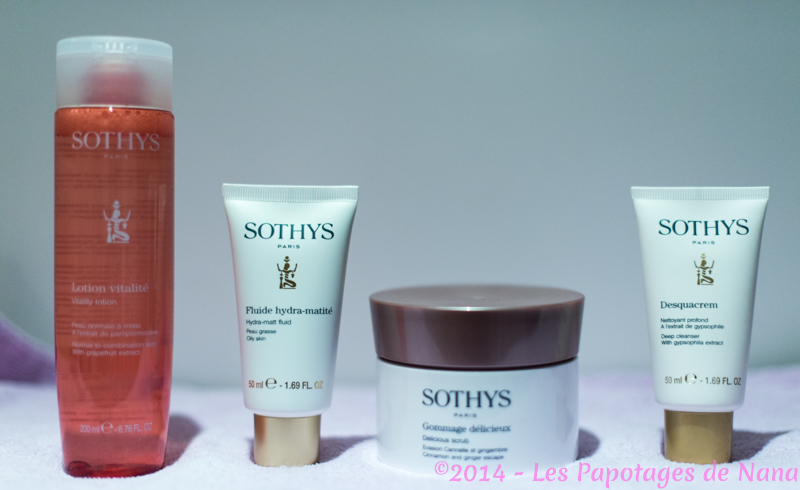 Les Papotages de Nana - Sothys