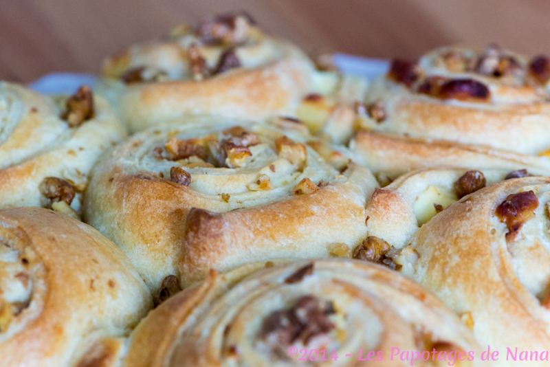 Les Papotages de Nana - Brioche au chaource