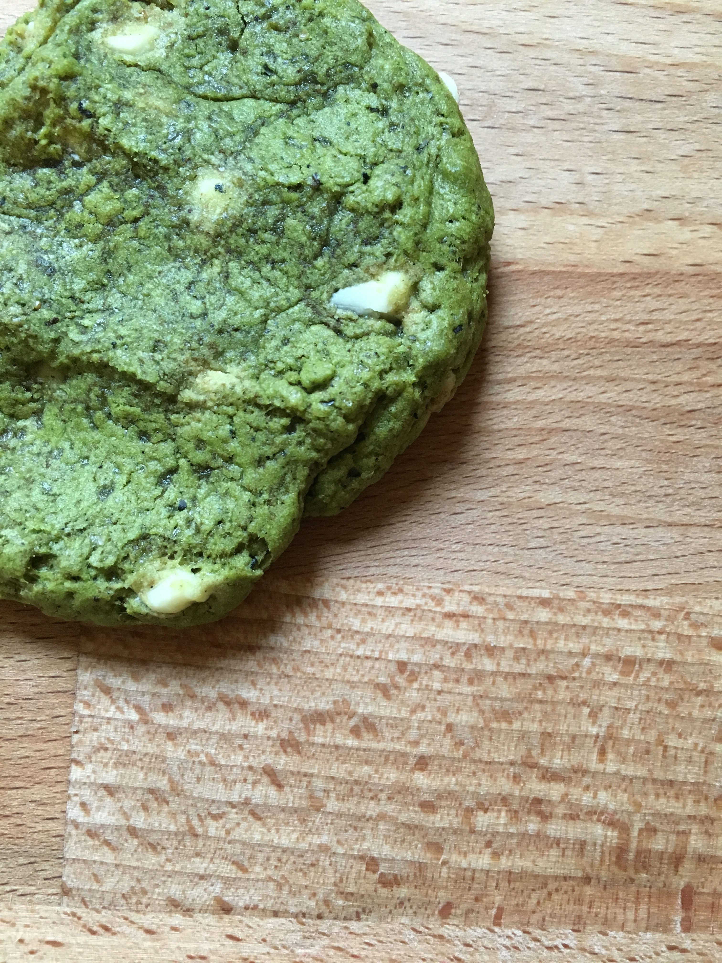 Les Papotages de Nana - Cookies matcha chocolat blanc