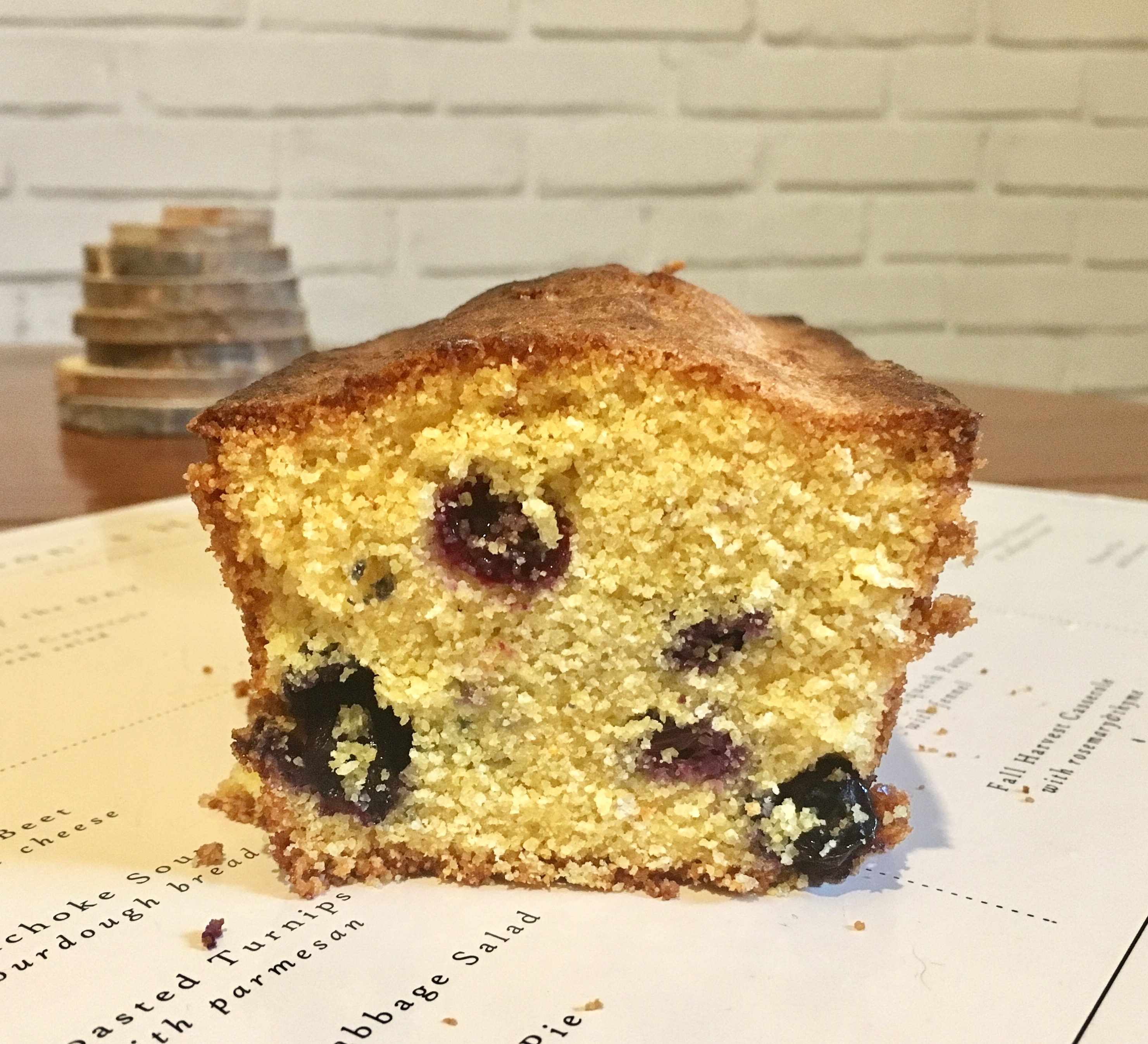 Les Papotages de Nana - Cake polenta